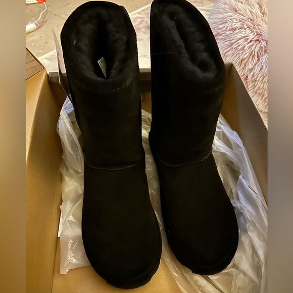 Bear Paw Boots, black, Helen wide, new in box - Picture 4 of 6